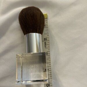 Models Prefer Makeup Brush Hand Etched Crystal Kabuki Brush 4.5" Paperweight